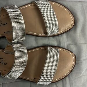 Sparkly sandals